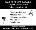 Come and buy or com to sell same weekend as the Antique Raceboat Regatta in Clayton NY