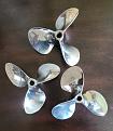 Believe these are all Ron Hill propellers. 2 are Y80 and one is CSH $250ea + shipping